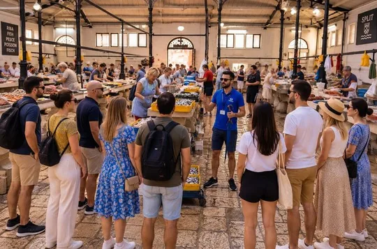 Split: Diocletian's Palace Walking and Wine Tasting Tour