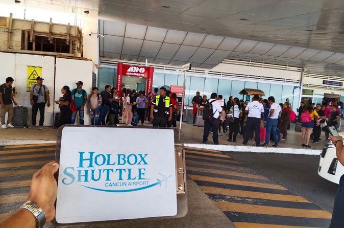 Cancun Airport Shared Shuttle to Holbox Chiquila Port