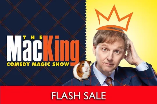 Mac King Comedy Magic Show in het Excalibur Hotel en Casino