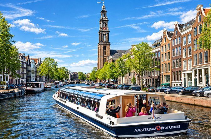 Amsterdam: Luxury Canal Cruise, Live Guide & City Highlights