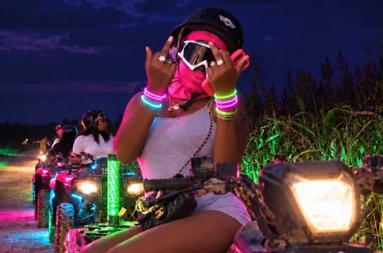 MIAMI ATV Night and day Ride with LED Lights NO HIDDEN FEE
