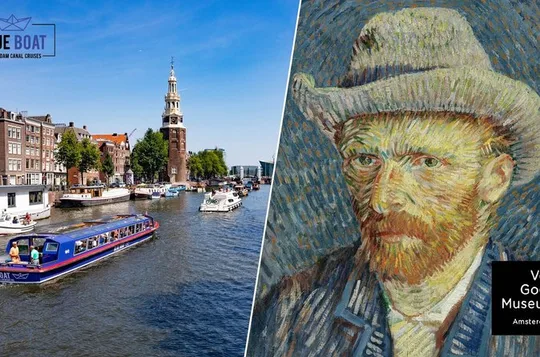Amsterdam: Van Gogh Museum Entry & 75 minute City Canal Cruise