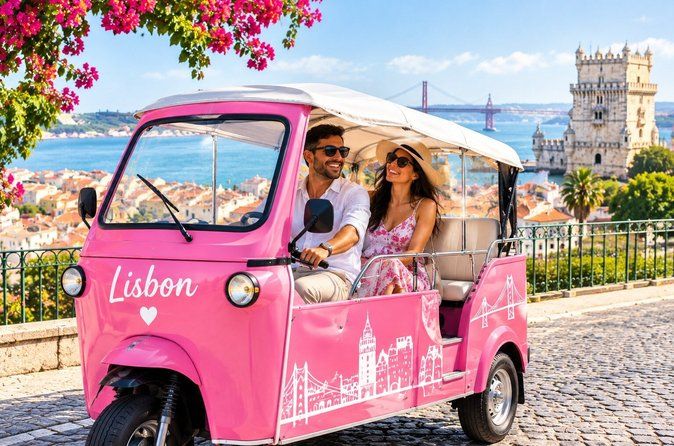 Private 4-Hour Lisbon City Highlights Tour by Tuktuk