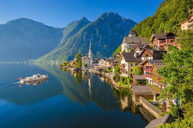 Hallstatt guidet dagstur fra Wien med Skywalk-alternativ