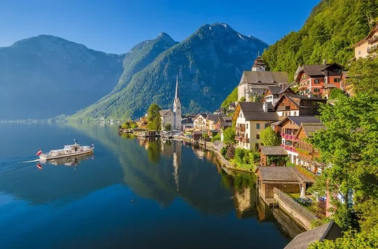 Hallstatt guidet dagstur fra Wien med Skywalk-alternativ