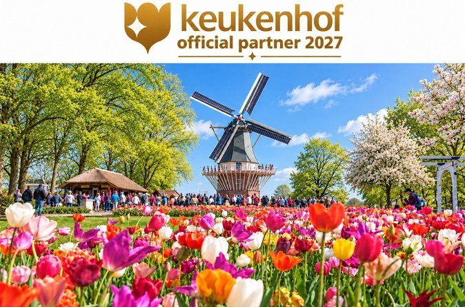 Amsterdam: Keukenhof Entry & Shuttle Bus with Flexible Return