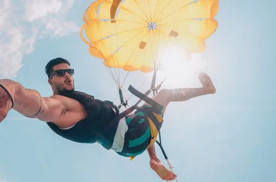 Parasailing in Punta Cana with free pickup