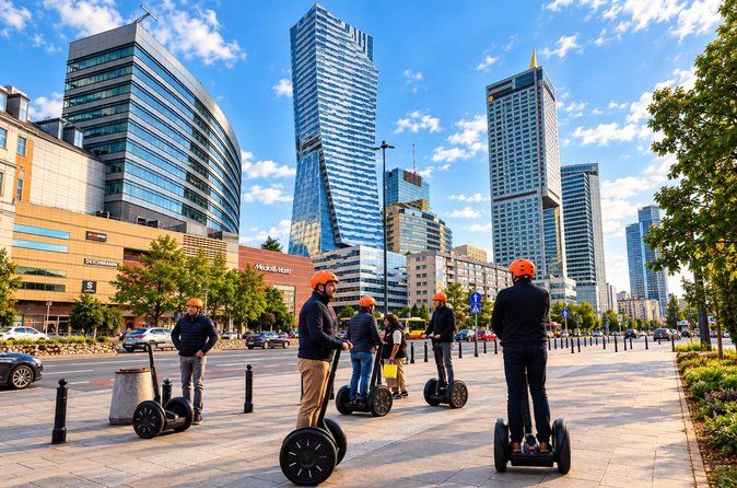 Warsaw Segway Tour: City Centre & History Guided (1.5h or 3.5h)