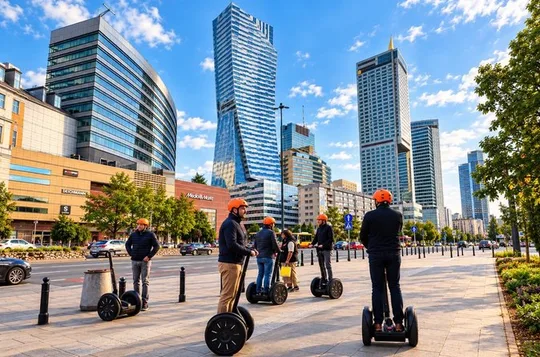 Warsaw Segway Tour: City Centre & History Guided (1.5h or 3.5h)