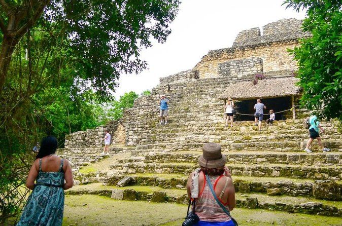 Bacalar Lagoon & Chacchoben Mayan Ruins from Costa Maya