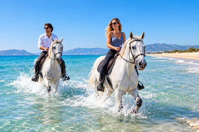 Bodrum: Beach Horseback Riding with Sunset Option