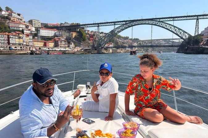 Porto Luxury Private Sunset Yacht Cruise on the Douro River