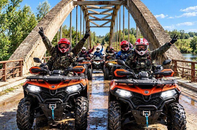 Half a day ATV fun tour near Bucharest