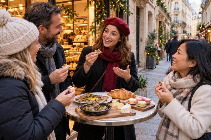Paris Christmas Holiday Le Marais Gourmet Food Walking Tour