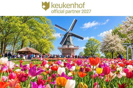 Amsterdam: Keukenhof-Eingang & Shuttlebus mit flexibler Rückfahrt