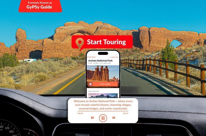 Self Guided Audio Driving Tour in Arches National Park