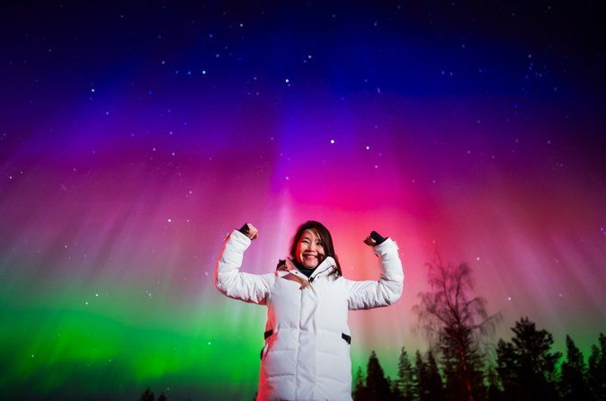 Northern Lights Rovaniemi: Garanteret visning og ubegrænset kilometertal