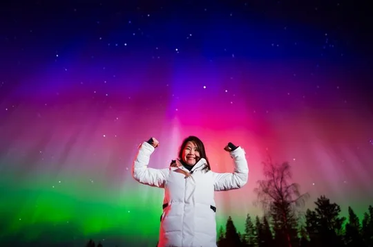 Northern Lights Rovaniemi: Garanteret visning og ubegrænset kilometertal