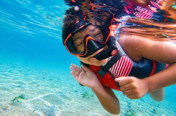 San Juan: Kids and Family Snorkeling with Complimentary Videos