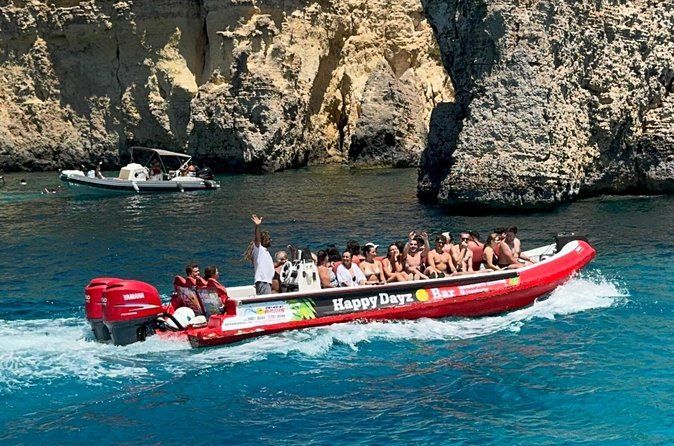 Okikoki Banis - Comino Speedboat - Early Blue Lagoon Explorer