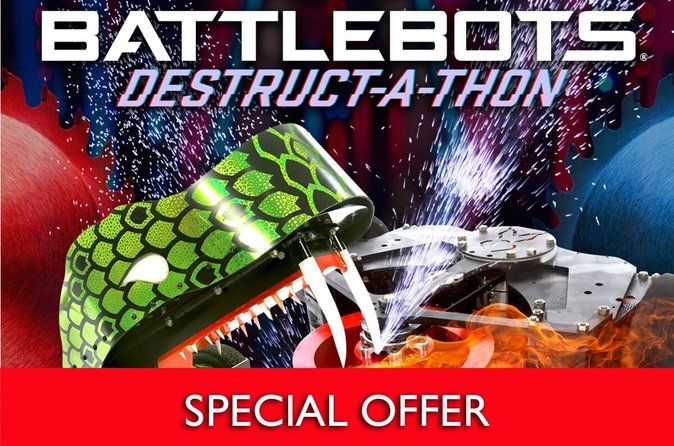 Battle Bots Destruct-A-Thon: Killer Robots Fighting in Las Vegas