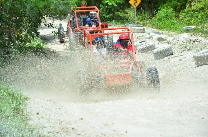 Buggy Ride, Zipline Mega Splash and Waterfall Pool + Lunch Combo