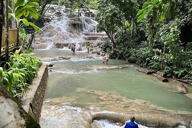 Blue Hole Ocho Rios and Dunn's River Falls