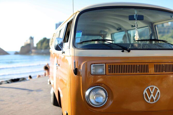 French Basque Country Coastline tour in a VW Combi