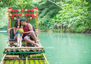 Montego Bay Highlight and Shopping Tour With Bamboo River Rafting