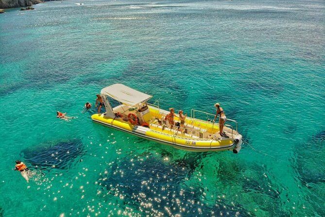 Blue Cave, 3 Green Caves Speedboat Tour with Šunj Beach | Morning