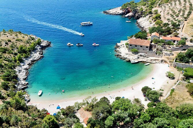 Private tour from HVAR Red Rocks,Pakleni Island &southern beaches