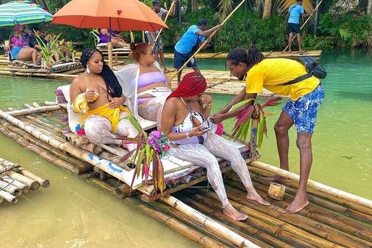 Bamboo Rafting With Limestone Foot Massage Experience