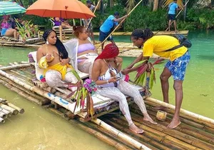 Bamboo Rafting With Limestone Foot Massage Experience