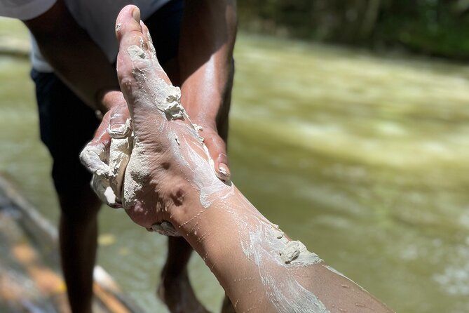 Private Bamboo Rafting, Limestone Massage and Hip Strip Tour