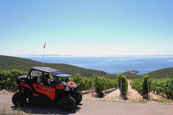 Korcula Island Private Buggy Beach Hunting Safari with lunch