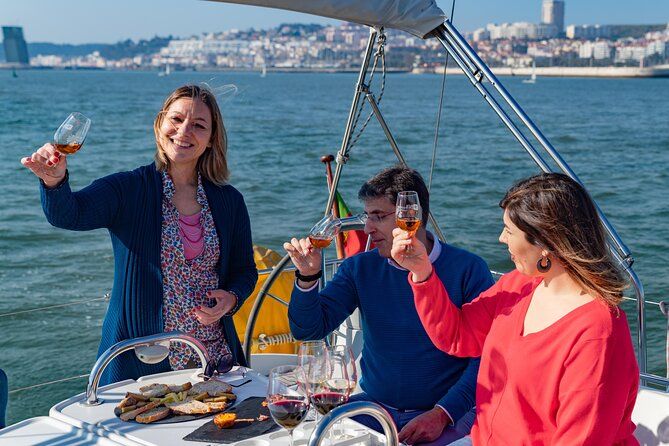 Lisbon: Wine Tasting with Sommelier on a Private Sailboat