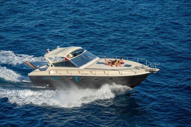 Private Luxury Snorkelling, Swimming and Aperitif Tour on Board!