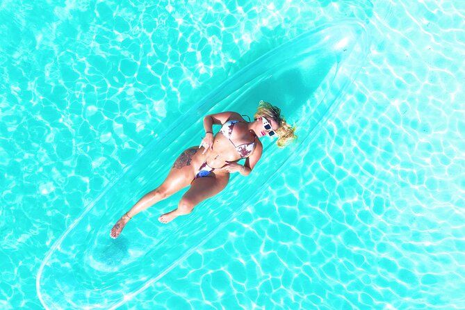 Clear Kayak Drone Photography