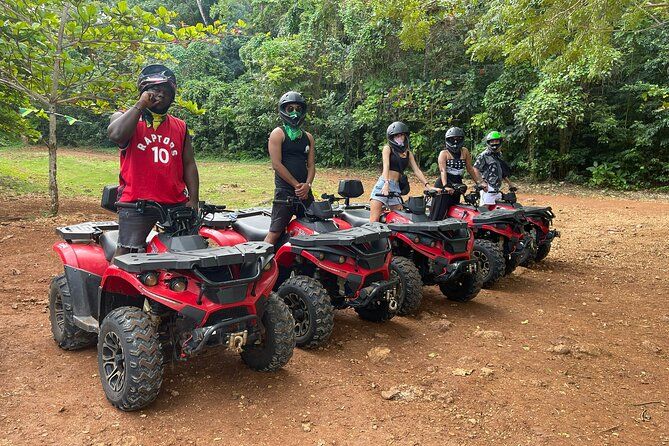 Private Half-Day Tour ATV's and Rick's Cafe with Pickup