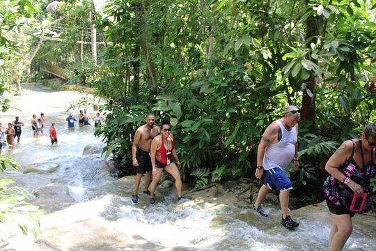 Dunns River Falls Half Day Private Tour Including Entry Fee.