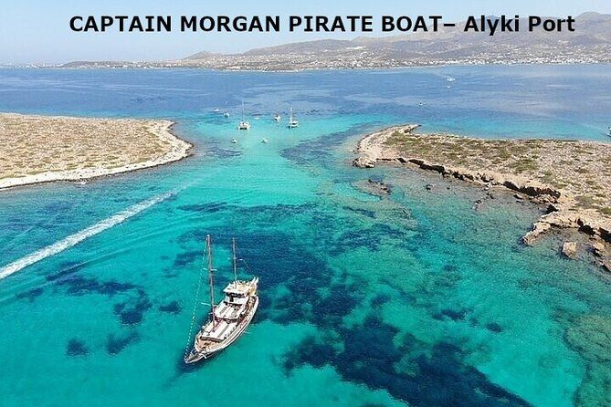 Full day party on board,Sea Tour Blue Lagoon, Southern Paros