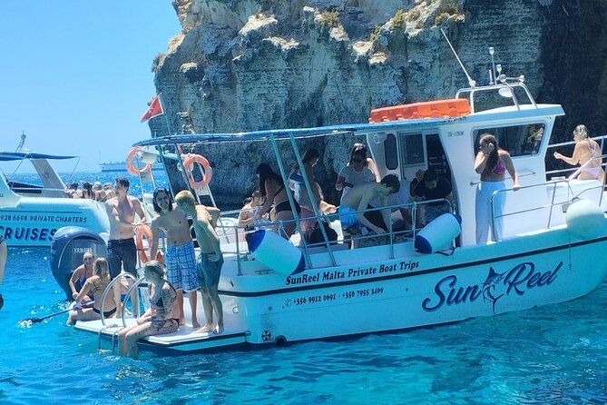 Full Day Private Boat Charters Malta: Blue Lagoon, Comino & Gozo
