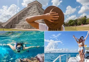 Combo Saver: Chichen Itza & Cenote + Isla Mujeres Catamaran