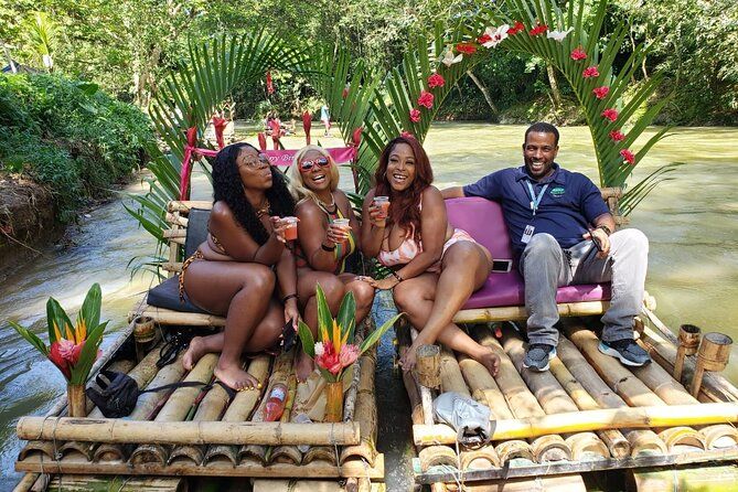 Montego Bay Bamboo River Rafting Limestone Foot Massage