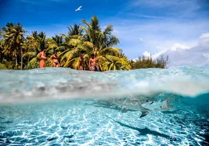 Full Day Combo ATV & Jet Ski with a Polynesian BBQ on a Motu