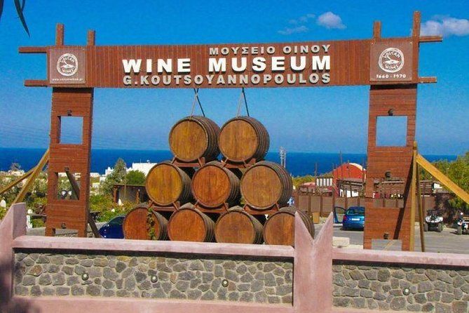 Wine Tour in Santorini with private guide, wine museum and tasting