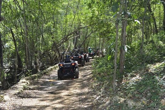 ATV Safari, Zipline Canopy and Catamaran Cruise Experience