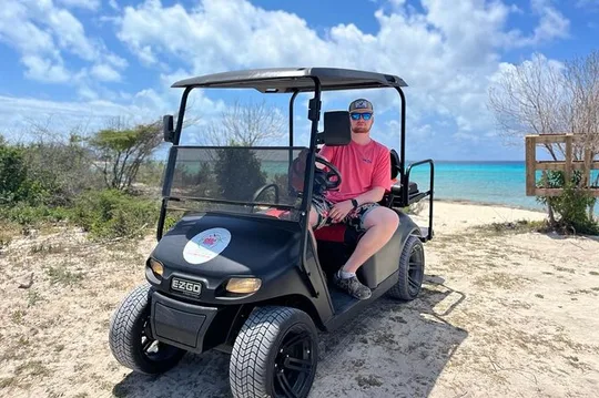 Golf Carts and Jeep Wrangler in Grand Turks