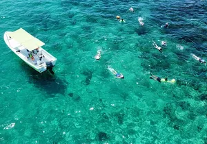 Boat ride to the Arch and Snorkel