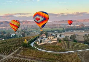 Exclusive Wine Country Getaway Private Flight and Sparkling Wine